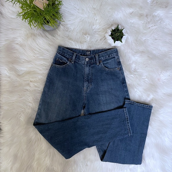 GAP 1969 Mom Jean in Dark Indigo Sz 25R - Picture 3 of 15